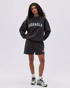 Oversized Sweatshirt - Washed Coffee Bean