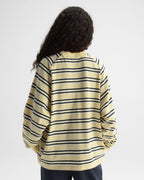 Stripe Oversized T-shirt - Buttercream
