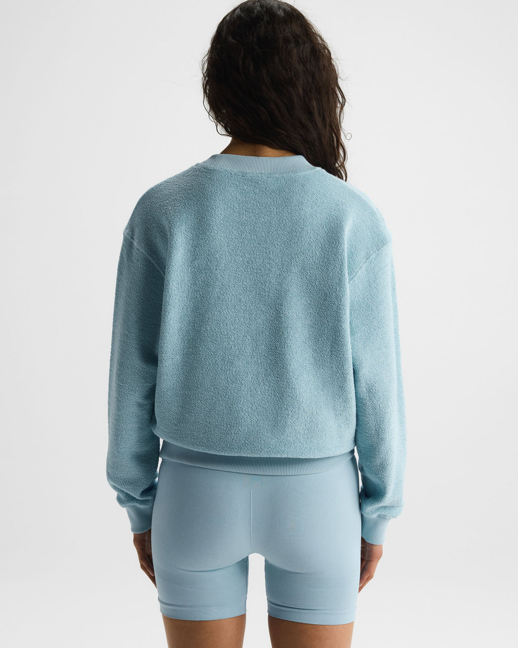 Loose Fit Sweatshirt - Marshmallow White