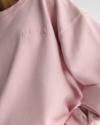 Oversized Sweatshirt - Soft Pink