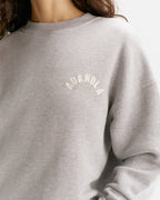 Classic Oversized Sweatshirt - Heather Grey