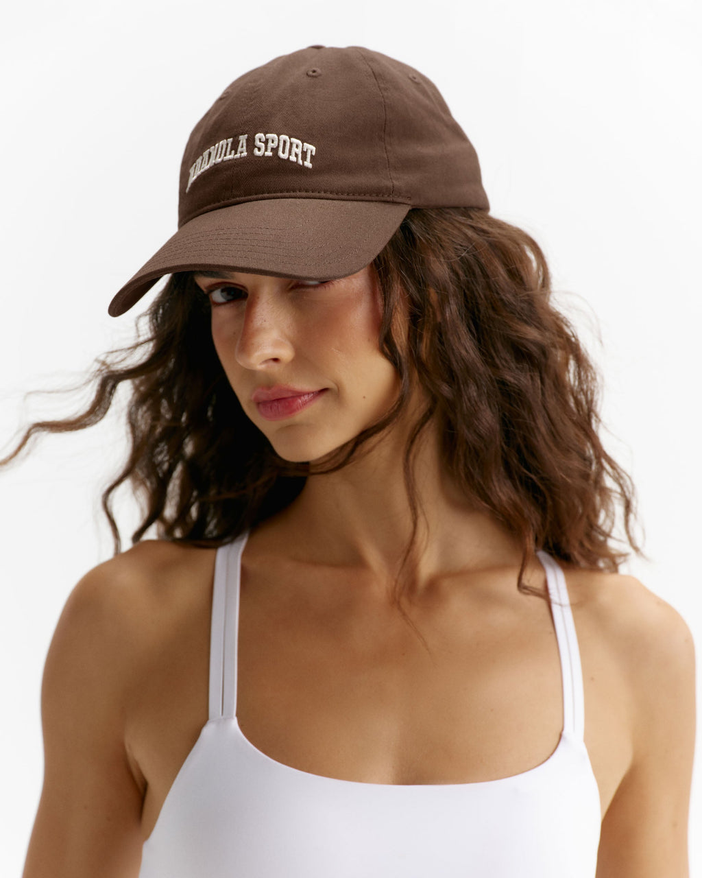 Twill Cap - Chocolate Brown