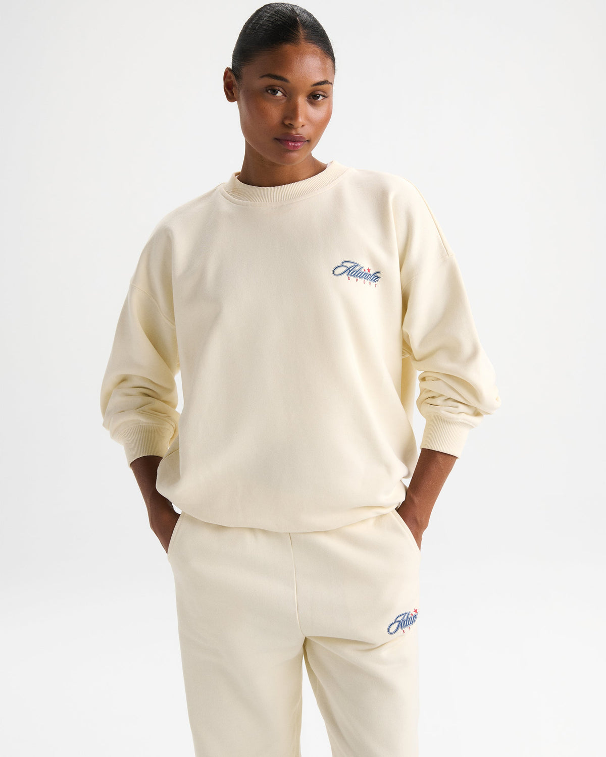 Oversized Sweatshirt - Marshmallow White