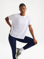 Mesh Active Short Sleeve T-Shirt - White