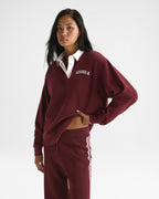 Oversized Rugby Top - Damson