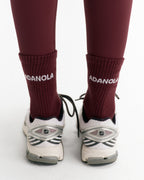 3 Pack Socks - Coffee Bean/Damson/Cream