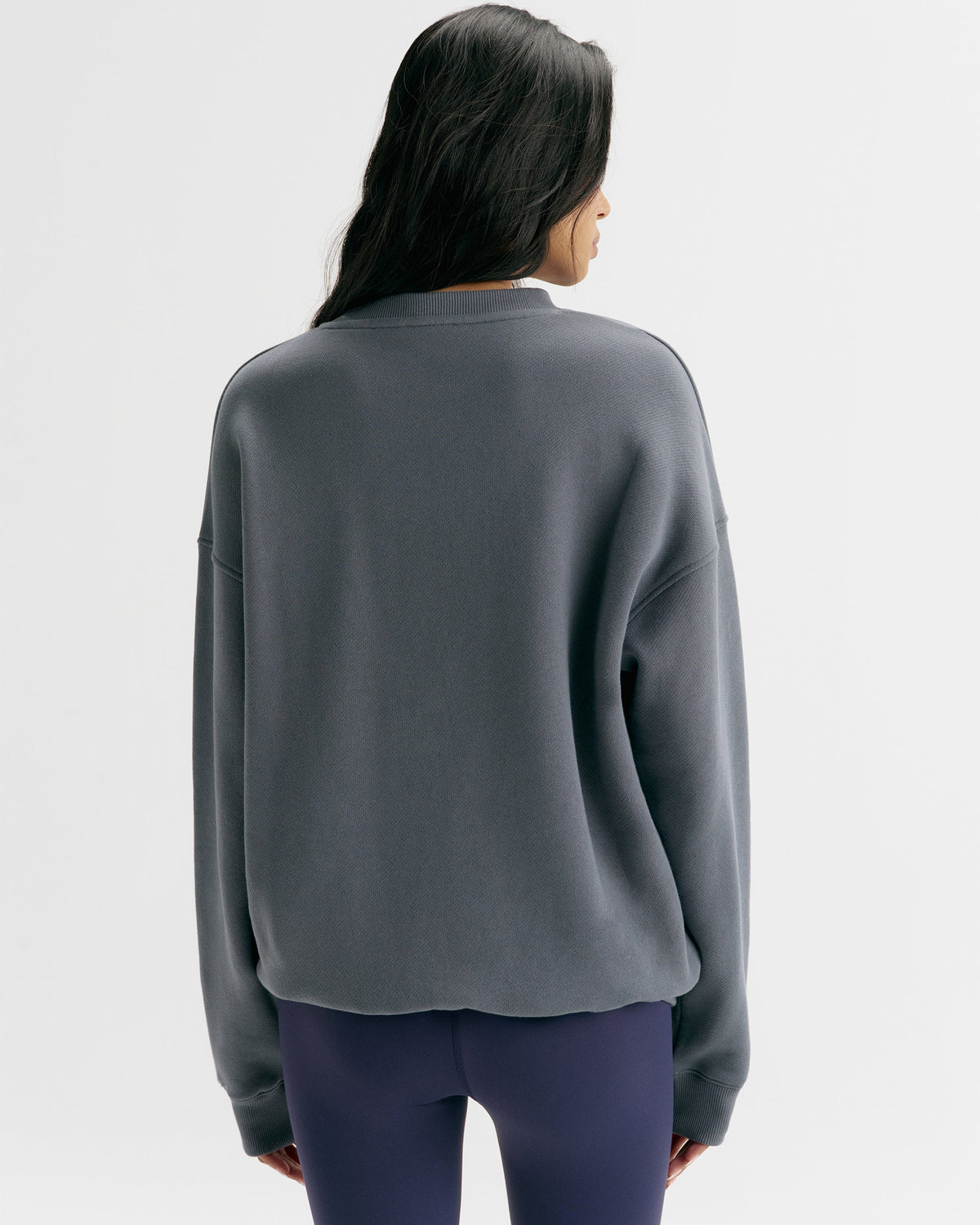 Classic Oversized Sweatshirt - Storm Blue