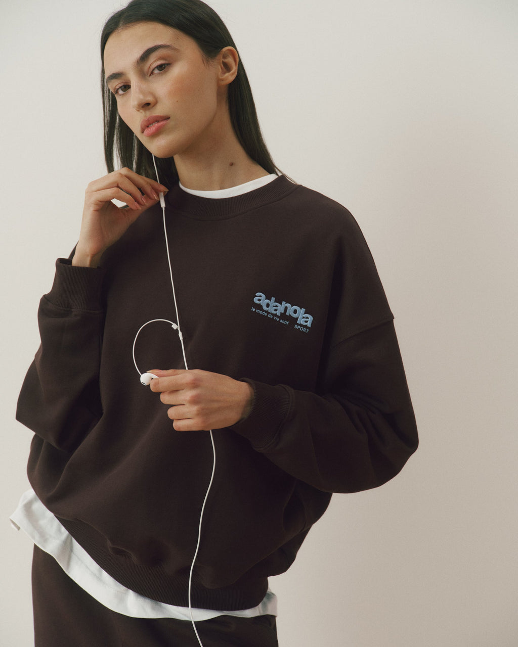 Oversized Sweatshirt - Breeze Blue