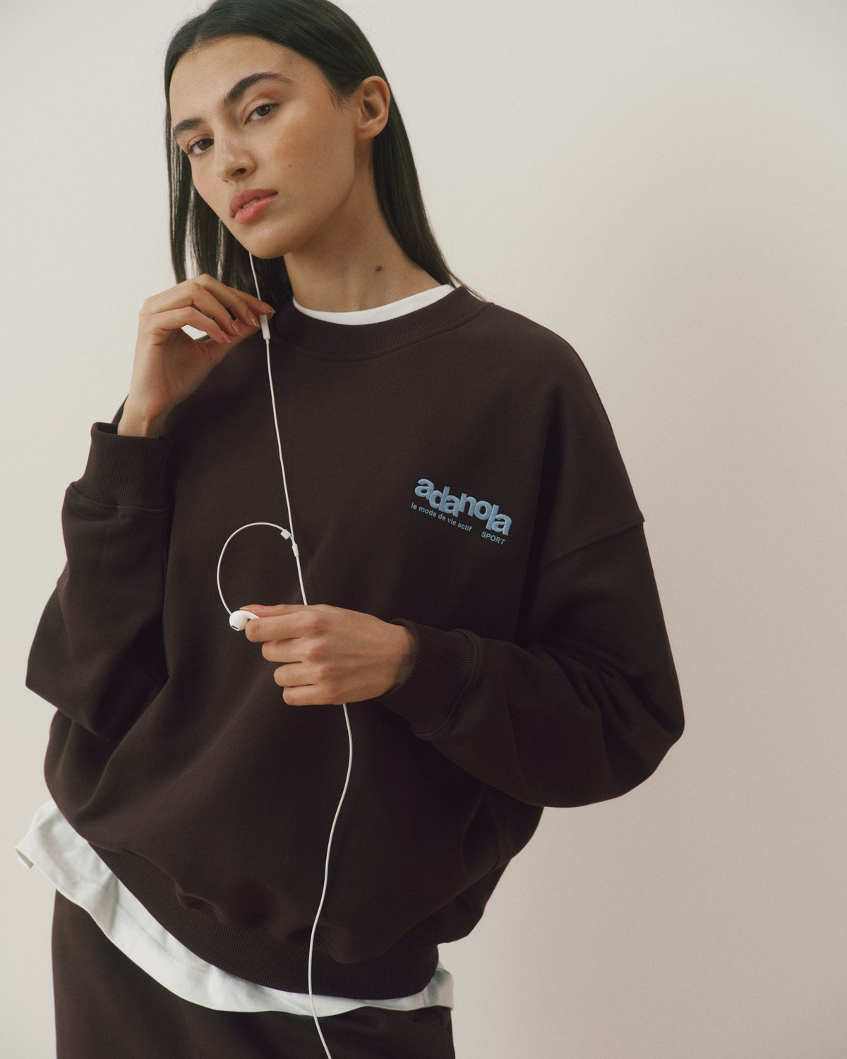 Oversized Sweatshirt - Breeze Blue