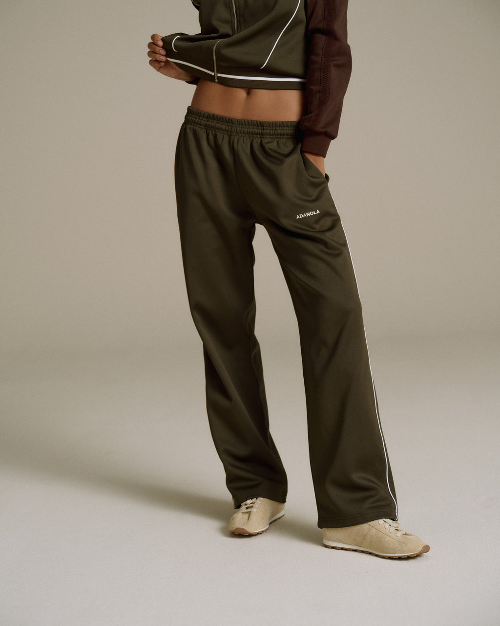 Jersey Track Pant - Fern Green