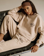 Oversized Sweatshirt - Almond