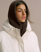 Knitted Balaclava - Coffee Bean
