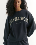 Oversized Sweatshirt - Midnight Blue
