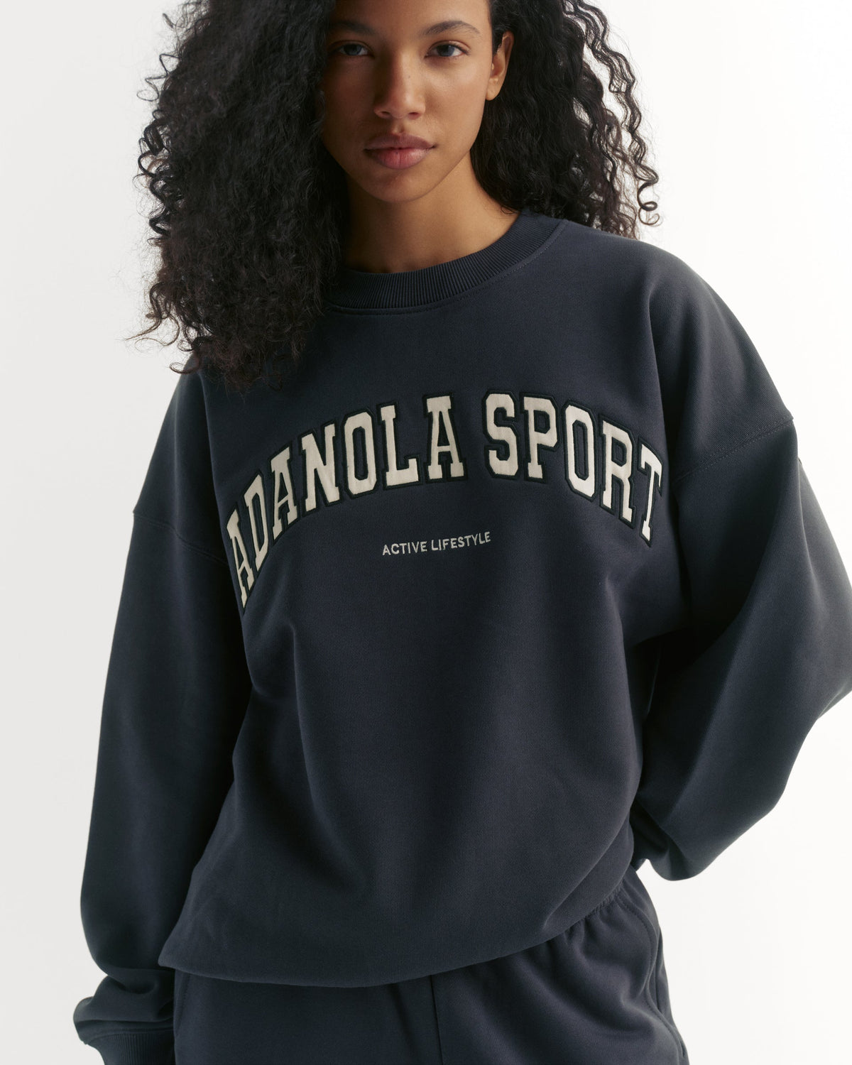 Oversized Sweatshirt - Midnight Blue