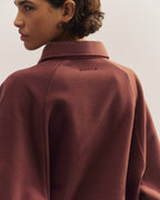 Slouchy Sweatshirt - Burgundy
