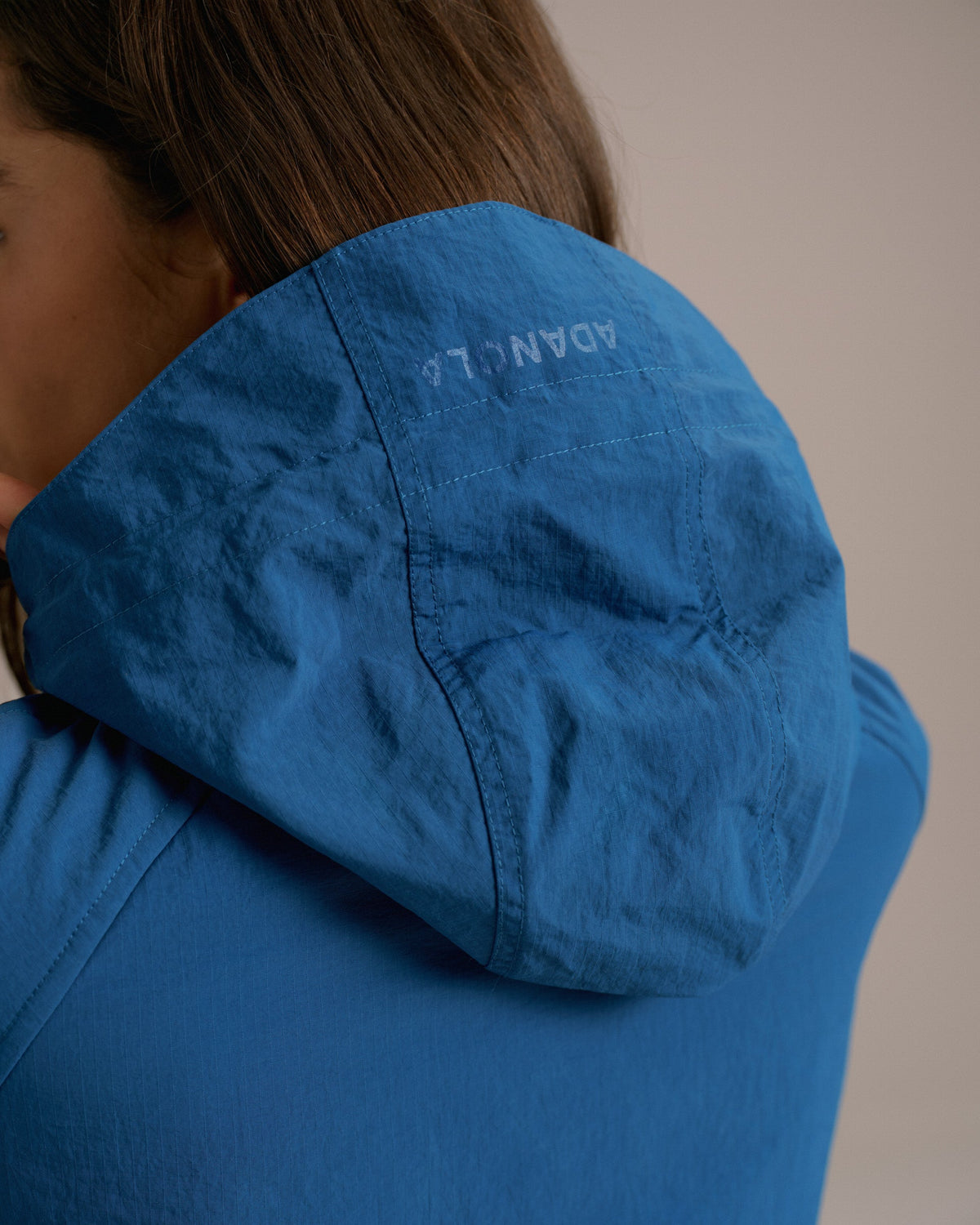 Padded Windbreaker Jacket - College Blue