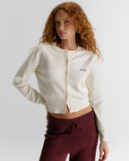 Knit Cardigan - Marshmallow White