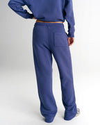 Vintage Straight Leg Sweatpants - Petrol Blue