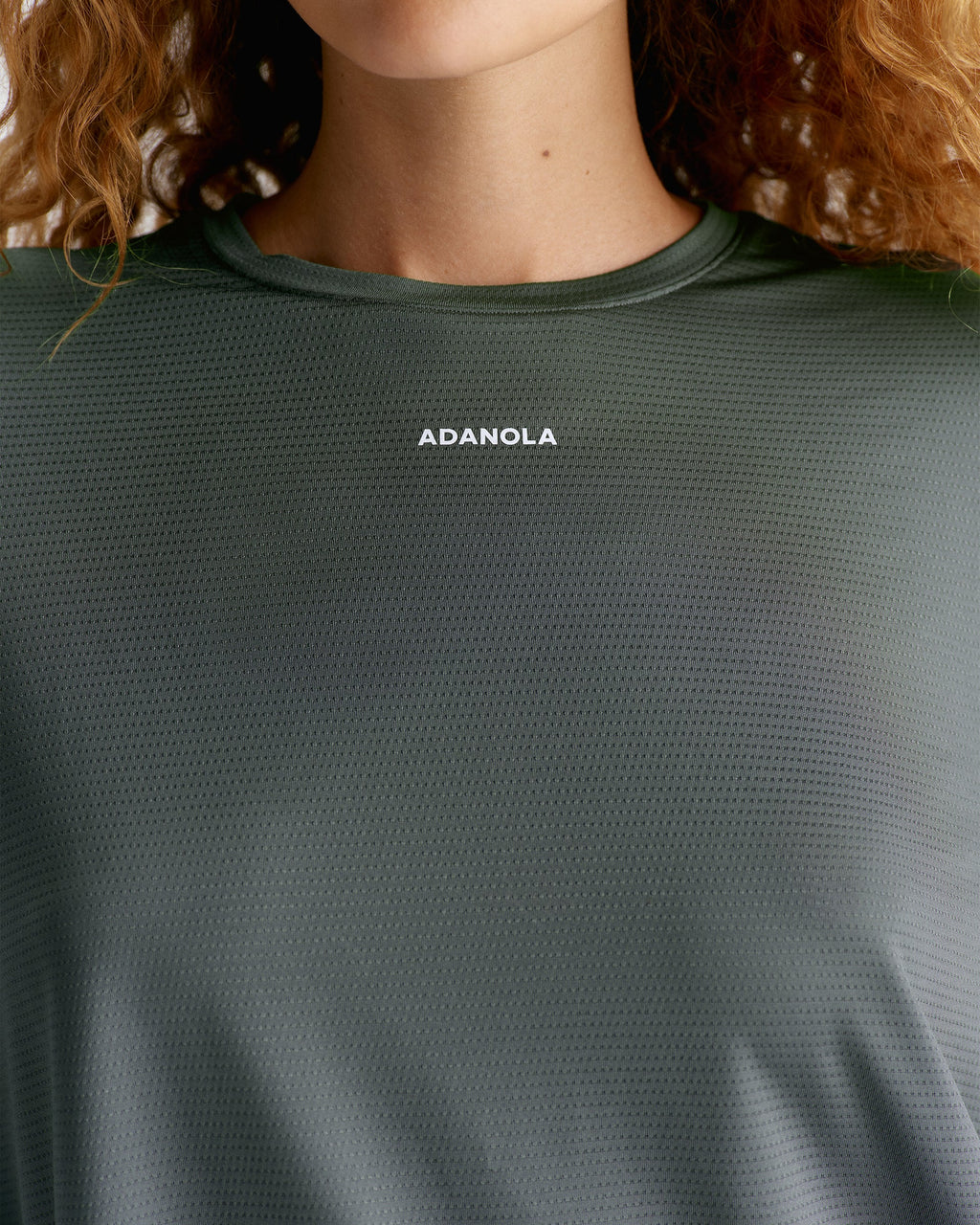 Mesh Active Long Sleeve T-shirt - Sea Green