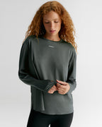 Mesh Active Long Sleeve T-shirt - Sea Green