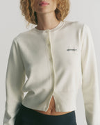 Knit Cardigan - Marshmallow White