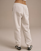 ADA Cuffed Sweatpants - Light Grey Melange