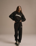 Oversized Sweatshirt - Black