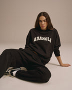 Oversized Sweatshirt - Black