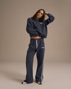 Loose Fit Sweatshirt - Midnight Blue