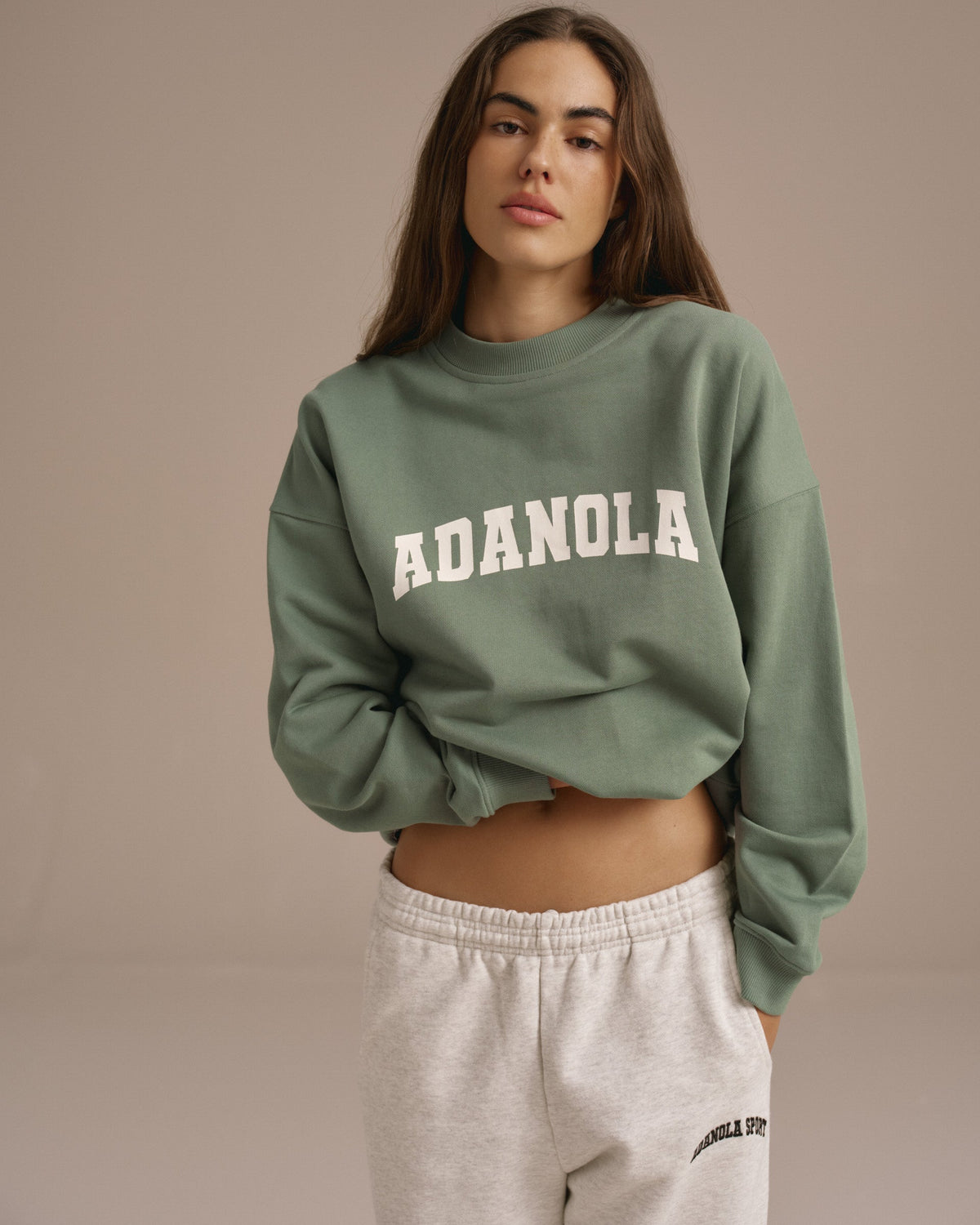 Oversized Sweatshirt - Eden Green