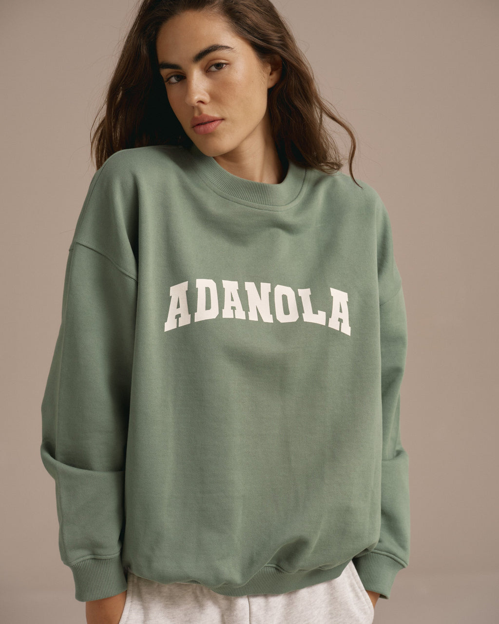 Oversized Sweatshirt - Eden Green