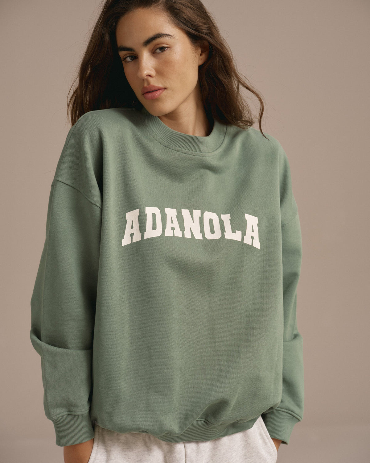 Oversized Sweatshirt - Eden Green