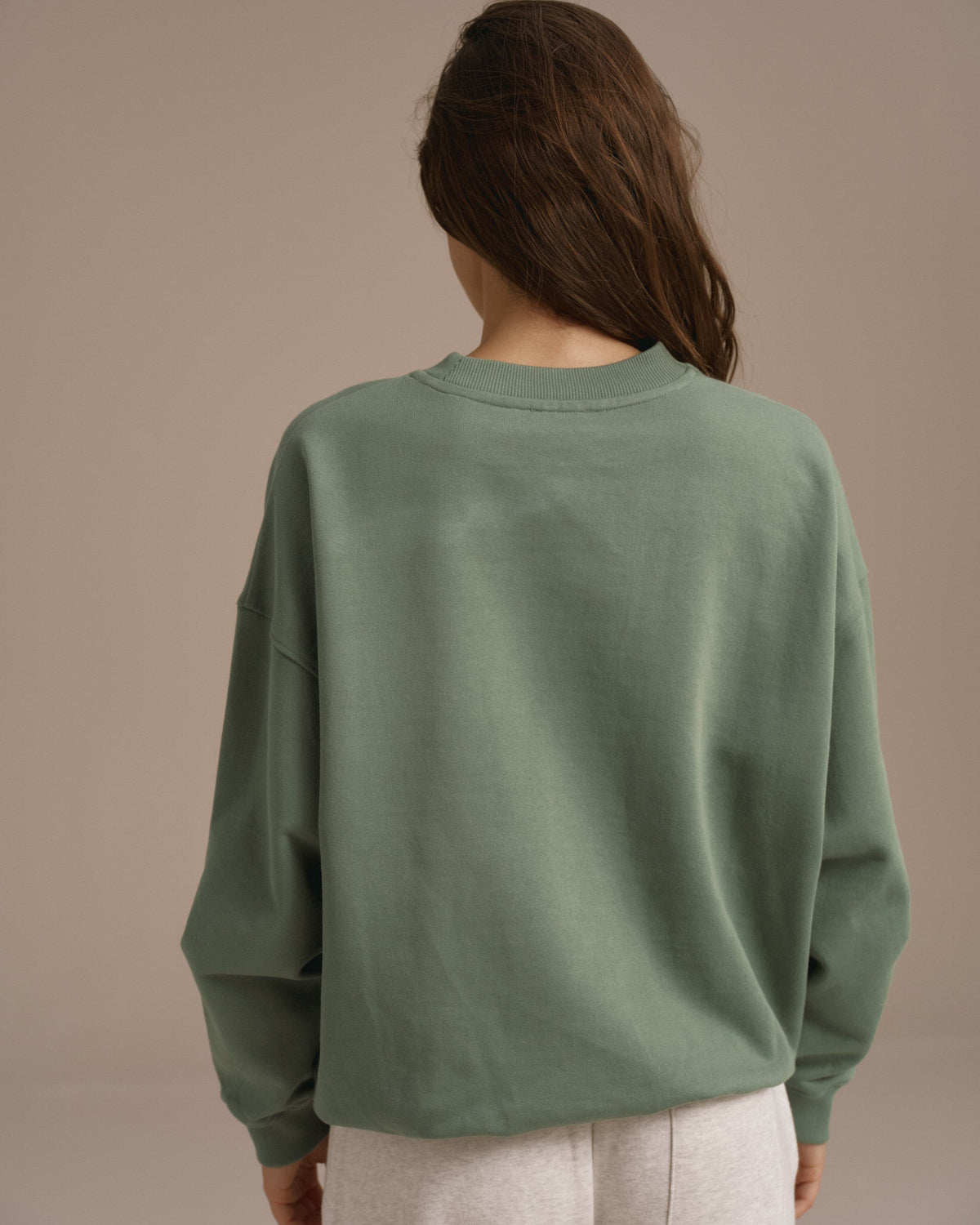 Oversized Sweatshirt - Eden Green