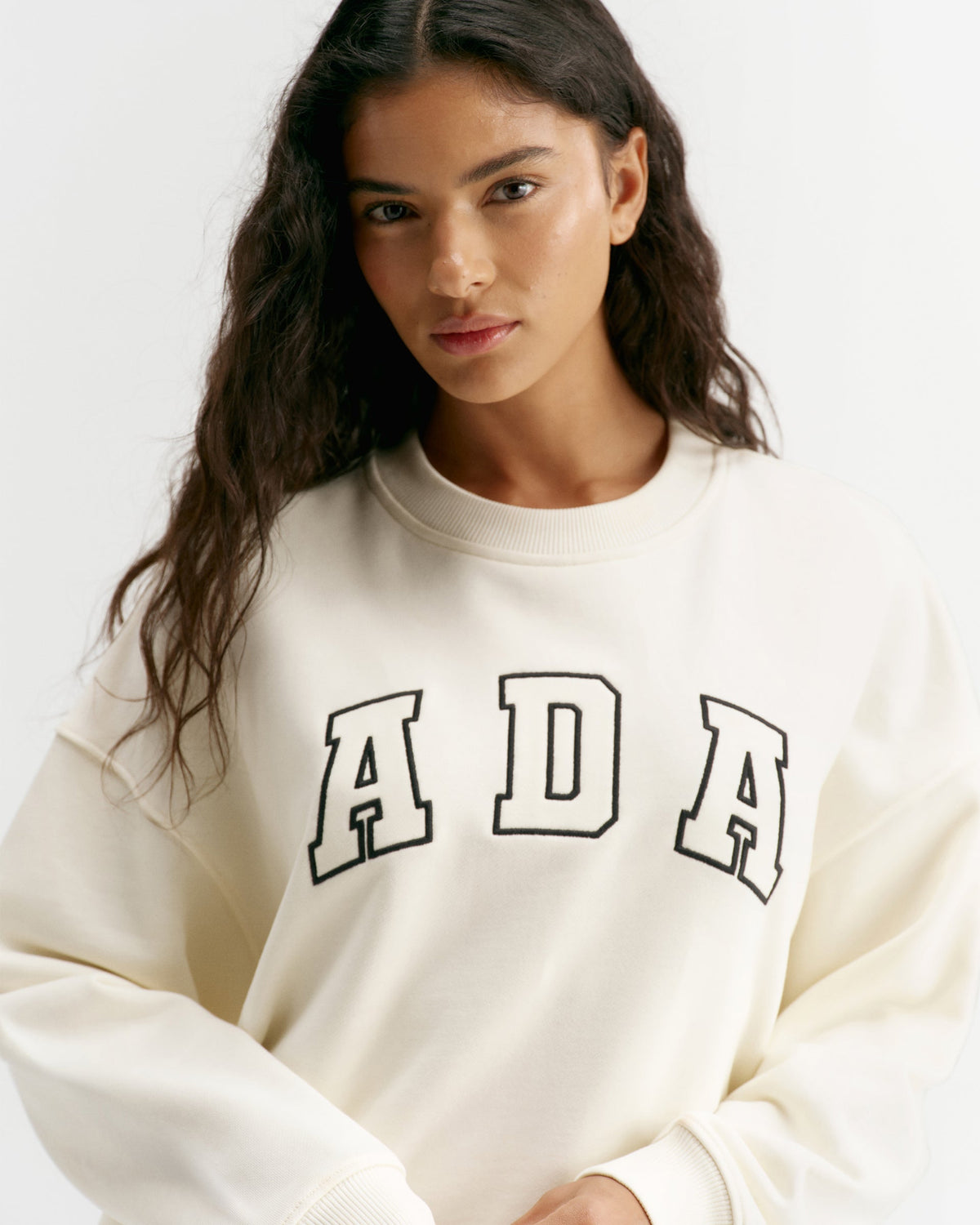 ADA Oversized Sweatshirt - Marshmallow White