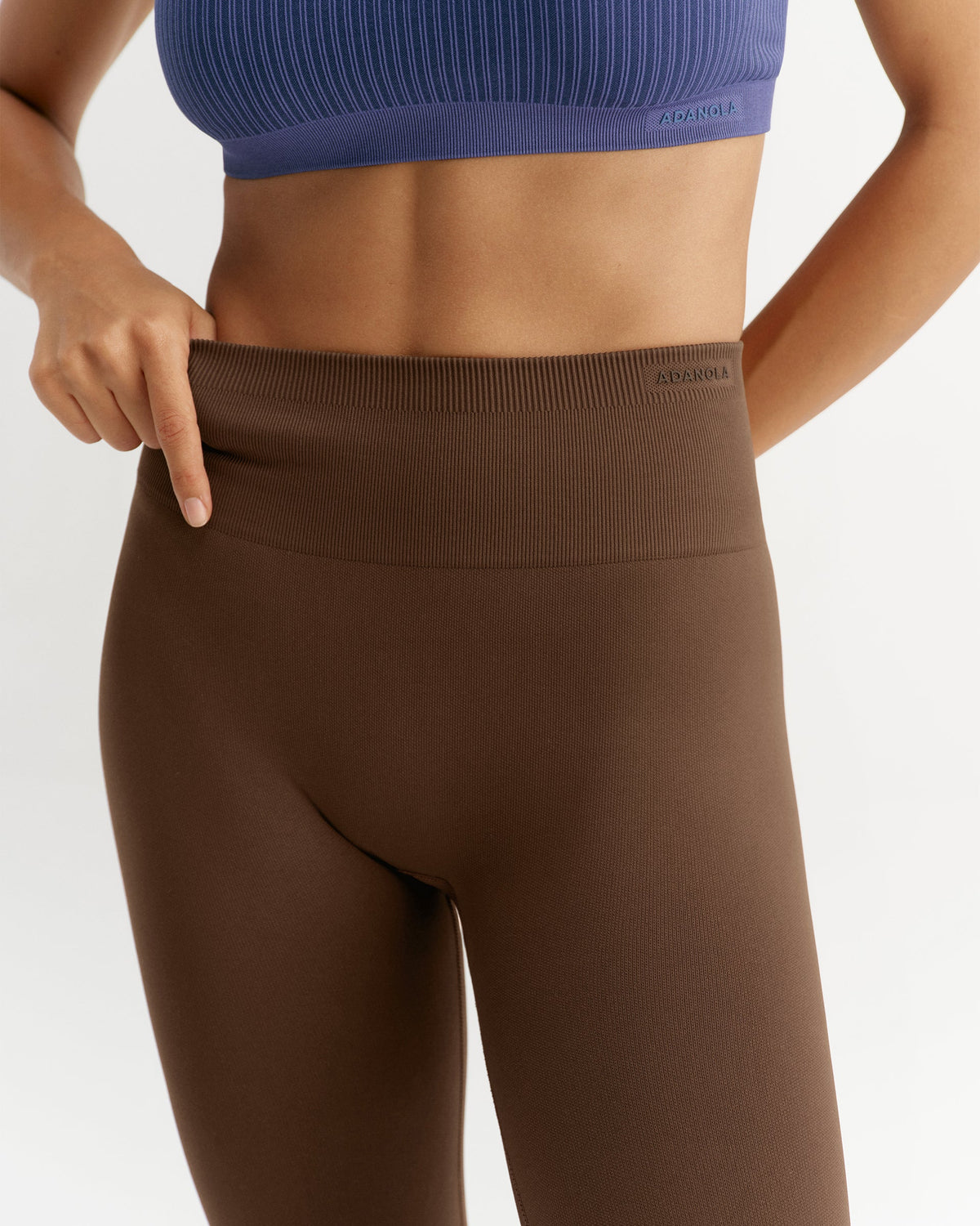 Classic Seamless Leggings - Chocolate Brown