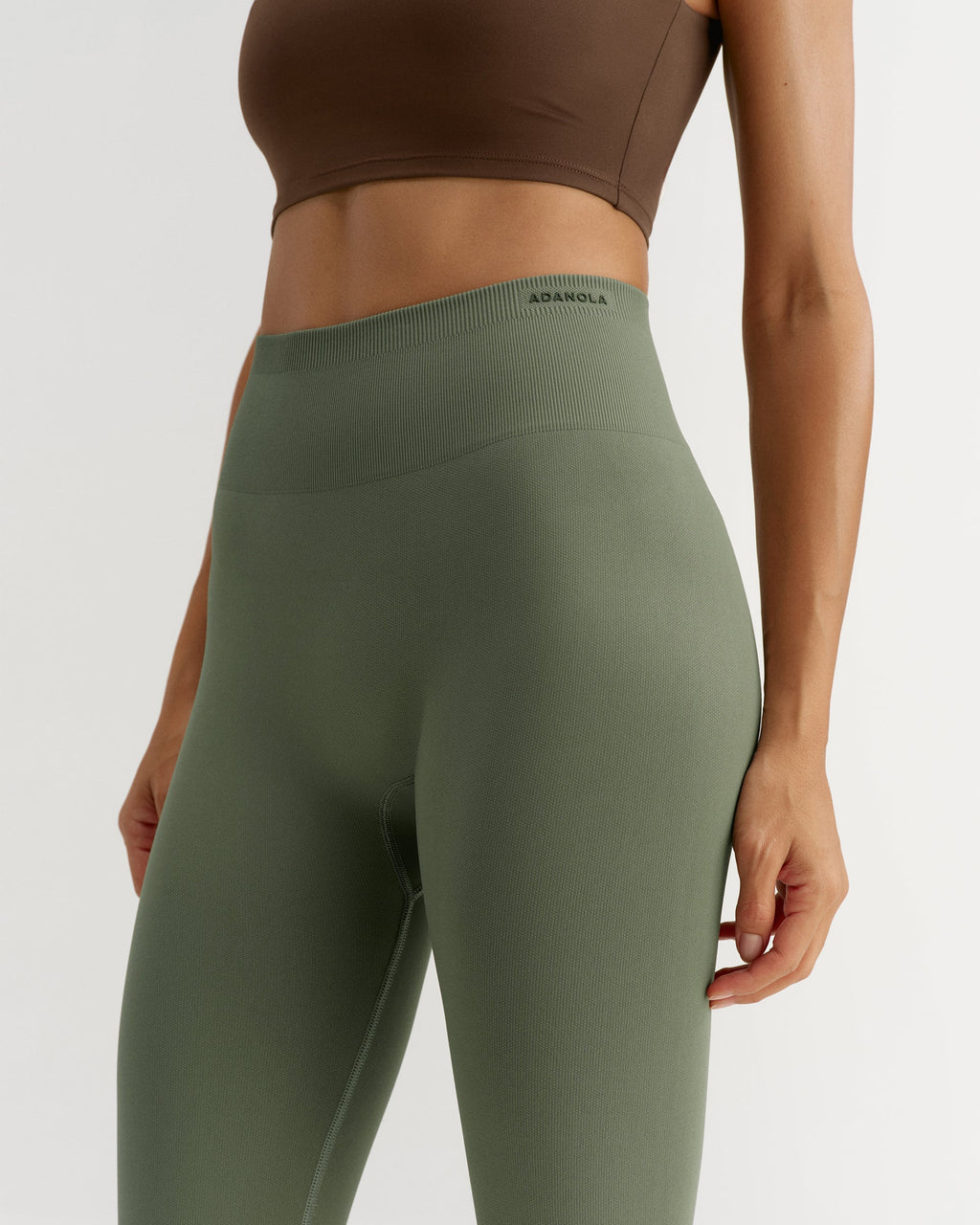 Classic Seamless Leggings - Thyme Green