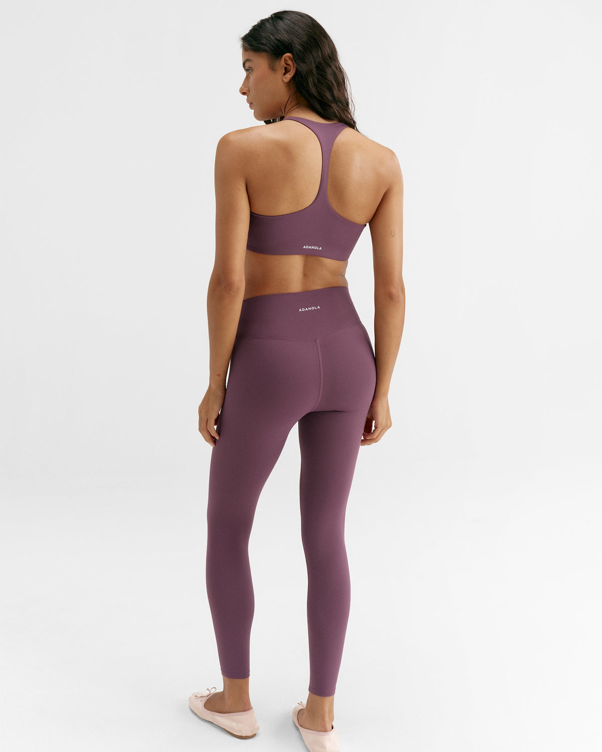 Ultimate Narrow Racer Back Bra - Elderberry Purple