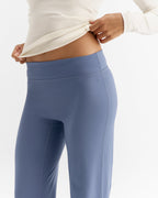Low Rise Yoga Pants - Denim Blue