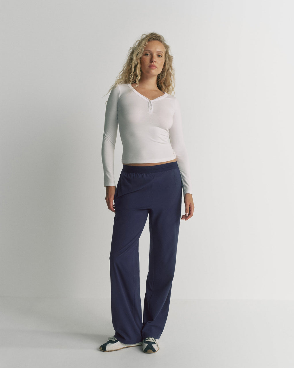 Adanola Waistband Trousers - Navy