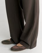 Adanola Waistband Trousers - Coffee Bean