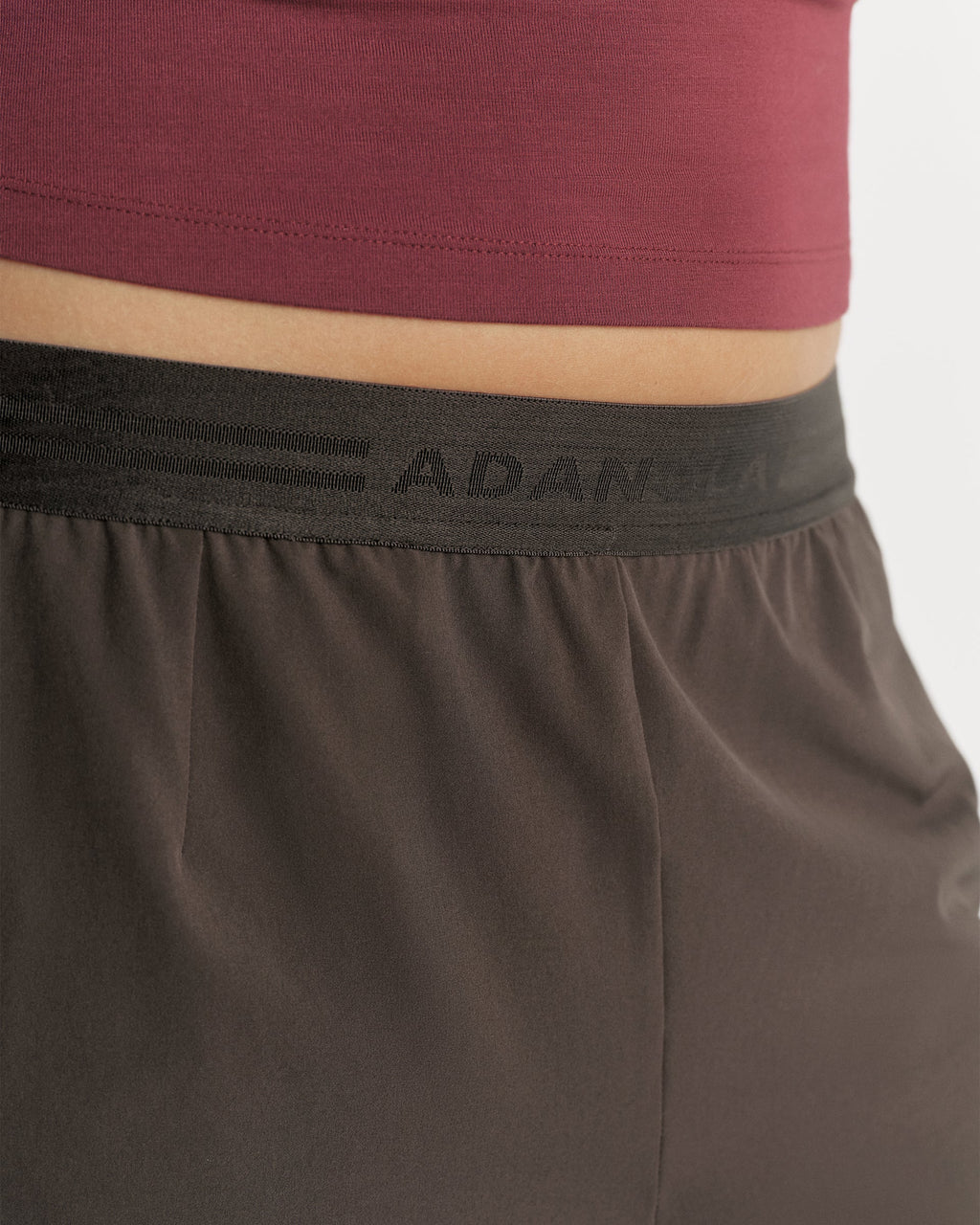 Adanola Waistband Trousers - Coffee Bean