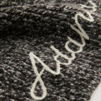 Knit Marl Scarf - Coffee Bean
