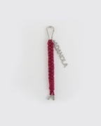 Rope Keyring - Berry Red