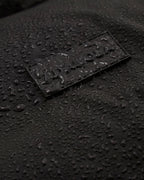 Funnel Neck Balloon Sleeve Down Puffer Jacket - Coffee Bean