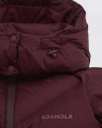 Diamond Down Puffer Jacket - Damson