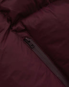 Diamond Down Puffer Jacket - Damson