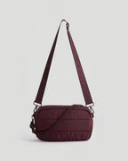 Branded Multi-Strap Bag - Damson