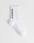2 Pack Socks - White/Taupe