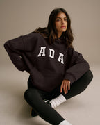 ADA Oversized Hoodie - Coffee Bean