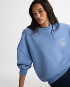 Oversized Sweatshirt - Blossom Blue